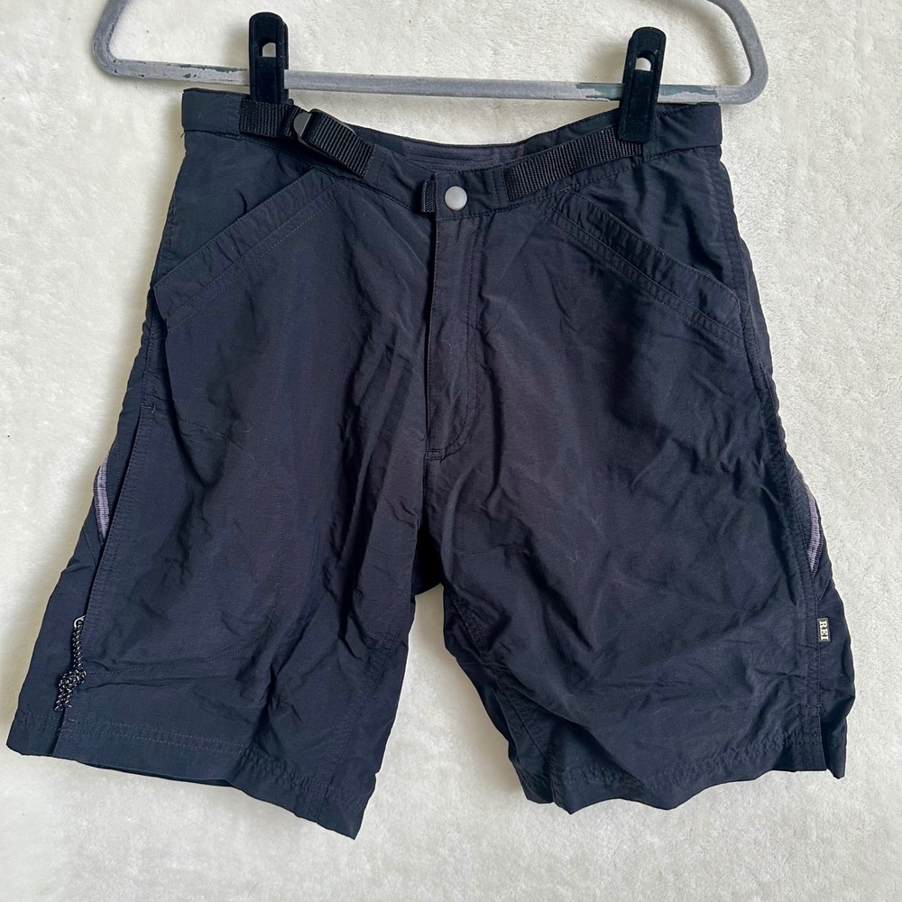 REI Men's Mountain Bike Shorts Size Small Black Chamois Padded Liner